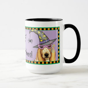 Basset Hound Witch Mug