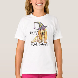 Basset Hound Witch T-Shirt