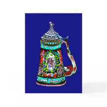 BassetStein - Greetings Card