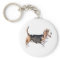 Bassett Hound keyring