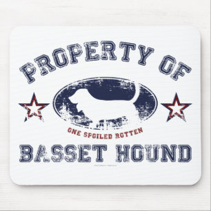 Bassett Hound Mouse Mat