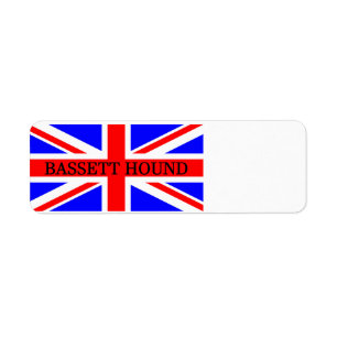 bassett hound name on flag
