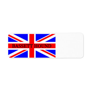 bassett hound name on flag