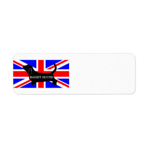 bassett hound name silo on flag