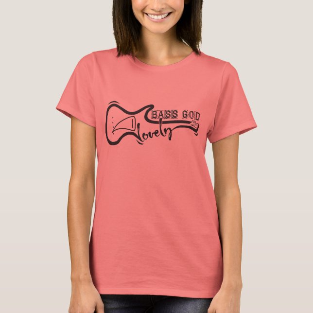 BassGodLovely tee (Front)