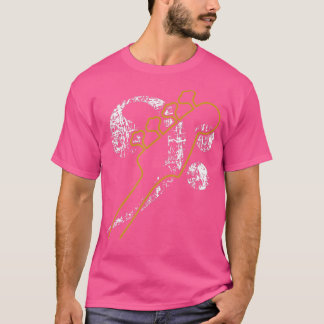 Bassguitarneck with Bass Clef for Bass Players Ban T-Shirt