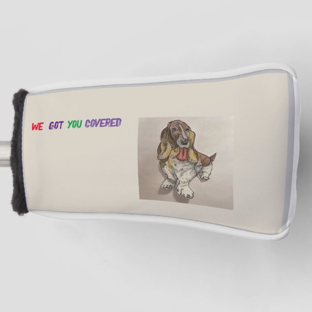 Bassie's Crayons Golf Head Cover (Front)