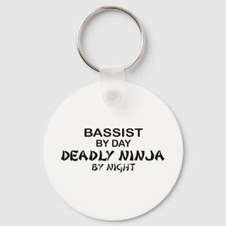 Bassist Deadly Ninja by Night Key Ring