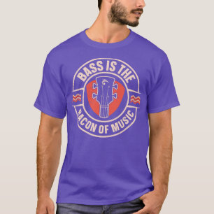 Bassist Music Bacon Lover Bacon Meat T-Shirt