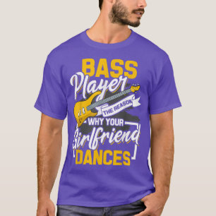 Bassist Music Guitar Bassist Clothing Men's Skirt T-Shirt