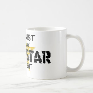 Bassist Rock Star by Night Coffee Mug