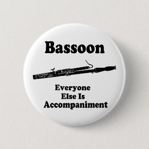 Basson Gift 6 Cm Round Badge