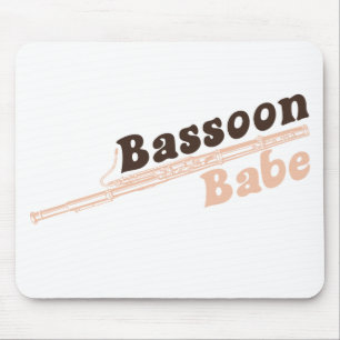 Bassoon Babe Mouse Mat