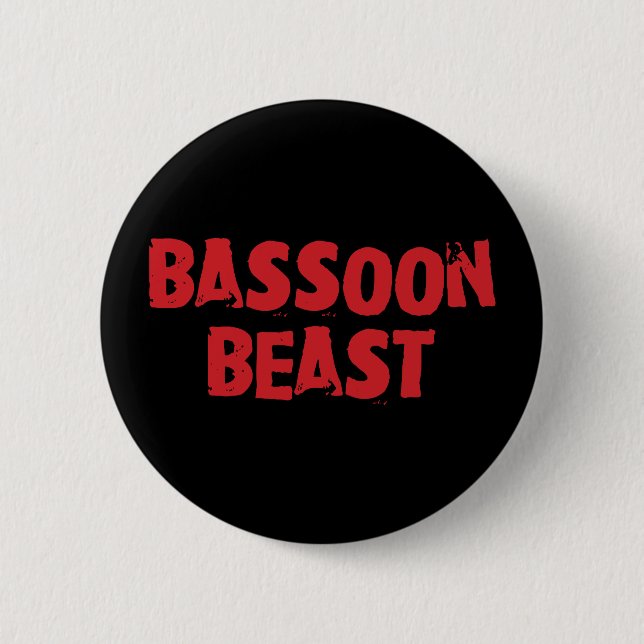 Bassoon Beast Button (Front)
