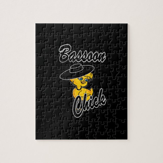 Bassoon Chick #4 Jigsaw Puzzle (Vertical)