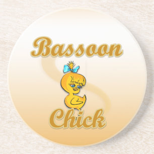 Bassoon Chick Coaster