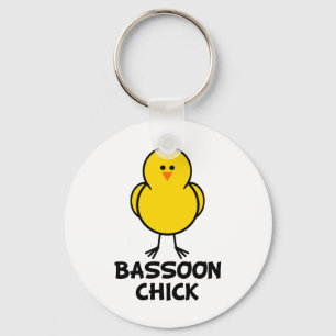 Bassoon Chick Key Ring