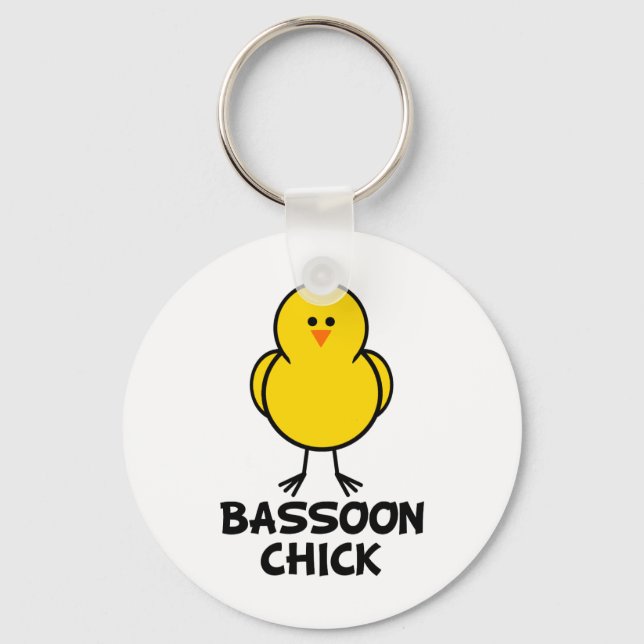 Bassoon Chick Key Ring (Front)