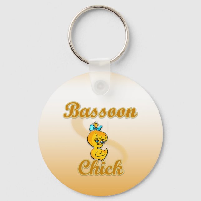 Bassoon Chick Key Ring (Front)