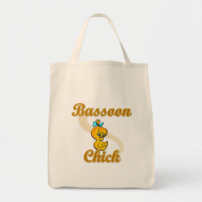 Bassoon Chick Tote Bag (Front)