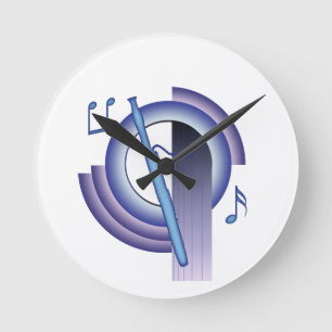 Bassoon Deco2 Round Clock