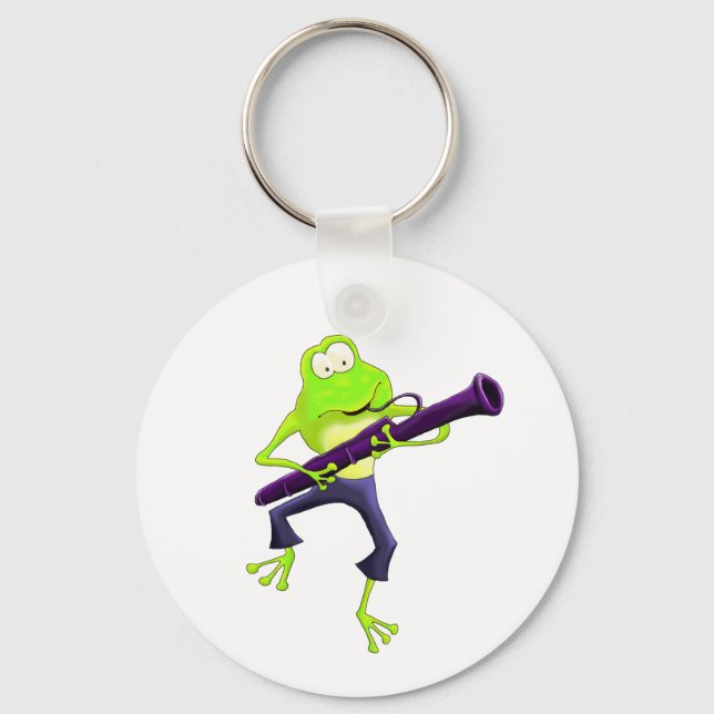Bassoon Frog Key Ring (Front)