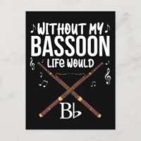 Bassoon Gift Men Band Player Jazz Music Bassoonist