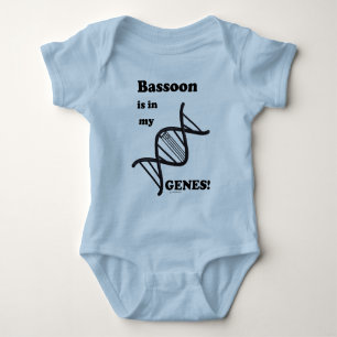 Bassoon in my Genes Baby Bodysuit