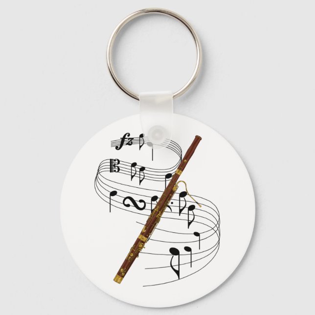 Bassoon Key Ring (Front)