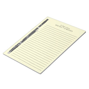 Bassoon Musician Music Teacher Woodwind Notepad