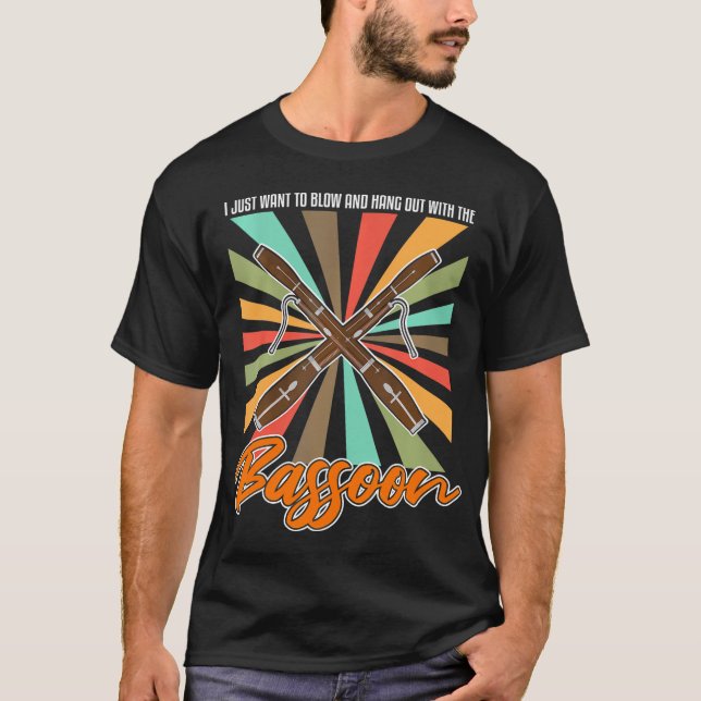 Bassoon Orchesta Quote for Bassoon Player T-Shirt (Front)