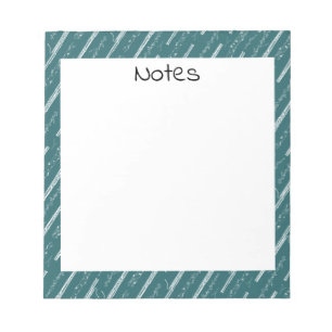 Bassoon Pattern Musician Gift Customisable Notepad