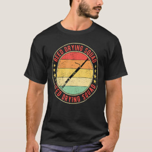 Bassoon Player Bassoonist Reed Drying Squad T-Shirt