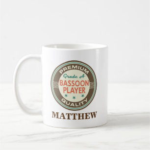Bassoon Player Personalised Office Mug Gift