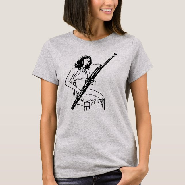 Bassoon Player T-Shirt (Front)