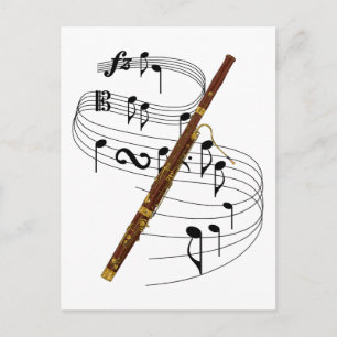 Bassoon Postcard
