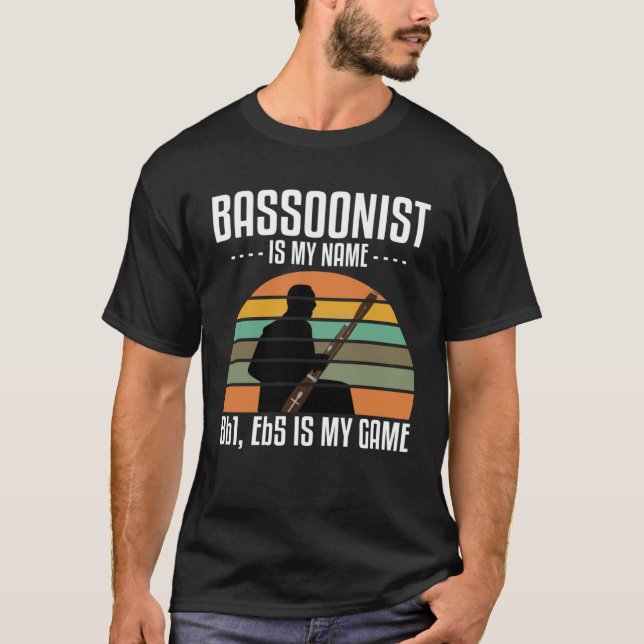 Bassoon Quote for Bassoon Reed and Bassoonist 4 T-Shirt (Front)