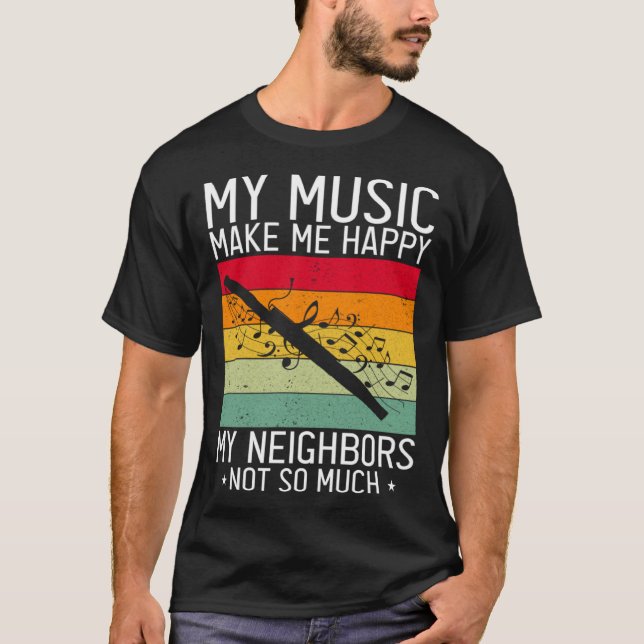 Bassoon Wind Instrument Quote for Bassoonist T-Shirt (Front)