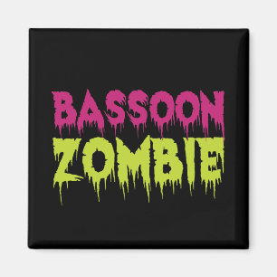 Bassoon Zombie Magnet