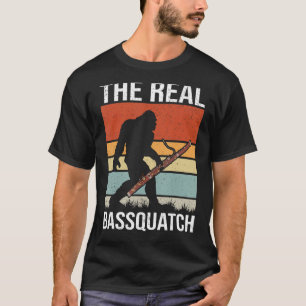 Bassoonist Bassquatch Woodwind Instrument Bassoon  T-Shirt