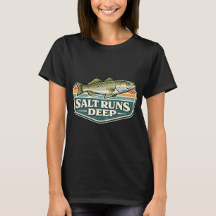 Bassquatch Bigfoot Fisher Vintage Fishing Lover Fu T-Shirt