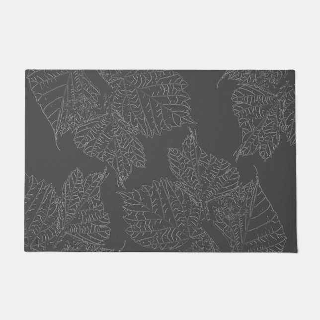Basswood Leaves  Doormat (Front)