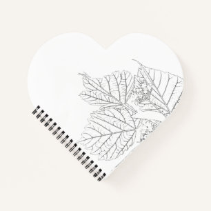Basswood Leaves Notebook