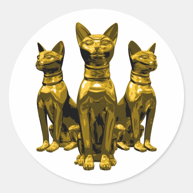 Bast Classic Round Sticker (Front)