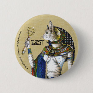 Bast Round Button