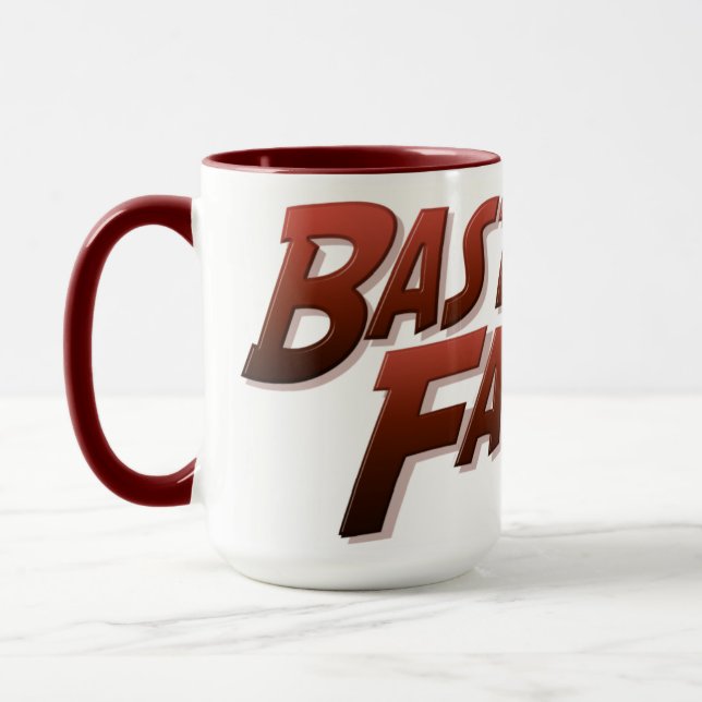 Bastard Factory Logo Mug - Red (Left)