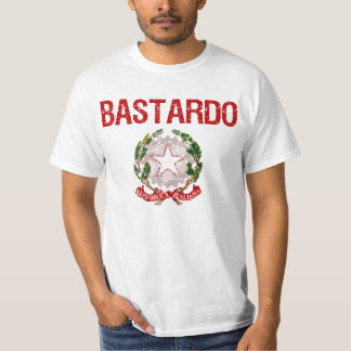 Bastardo Italian Surname T-Shirt