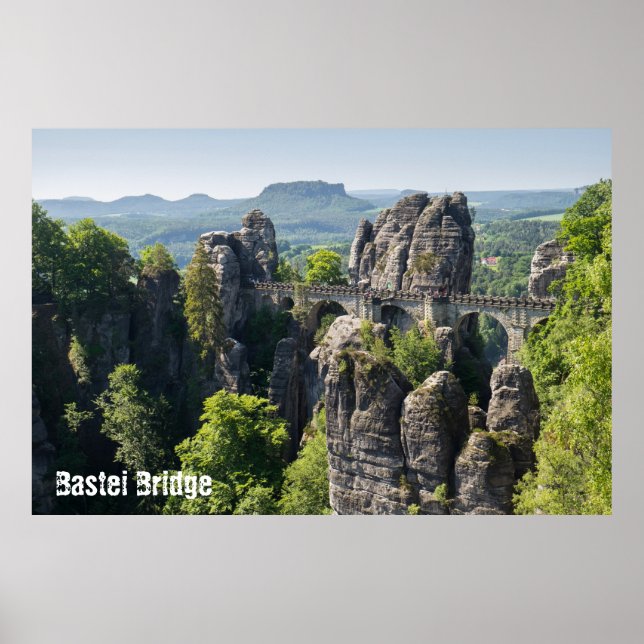 Bastei Bridge Poster (Front)