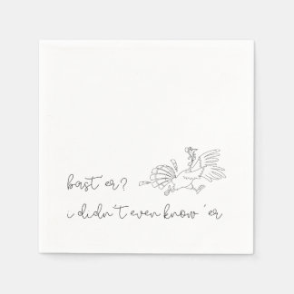 baster luxury thanksgiving napkin 