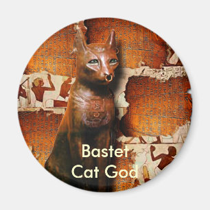 BASTET ~ Ancient Egyptian Cat God Magnet